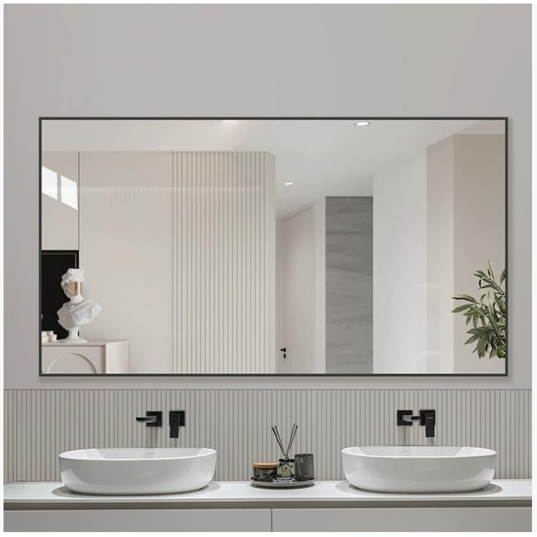 SICCOMA Black Mirror Border Peel and Stick Molding Trim Flexible Self Adhesive Wall Trim Decorative Mirror Trim for Border, TV, Wall, Mirror, Door, Backsplash, Wardrobe, Gap Sealing (1/2 in X 16.4 FT, Black) - Image 4